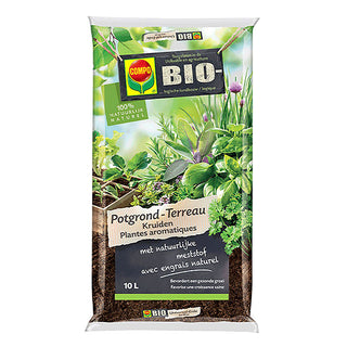COMPO Bio Potting Soil Herbs 10L