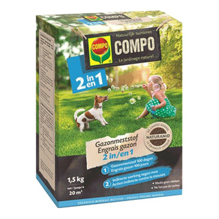 COMPO BIO® Lawn Fertilizer 2IN1 1,5KG