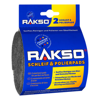 RAKSO Steel Wool DIY Pad (2 pads fine)