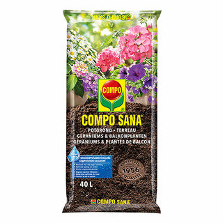 COMPO SANA Potting Soil Geraniums & Balcony Plants 40L