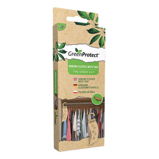 Green Protect Hanging Clothes Moth Trap