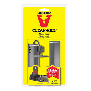 Victor Clean Kill Mouse Trap 2 per pack