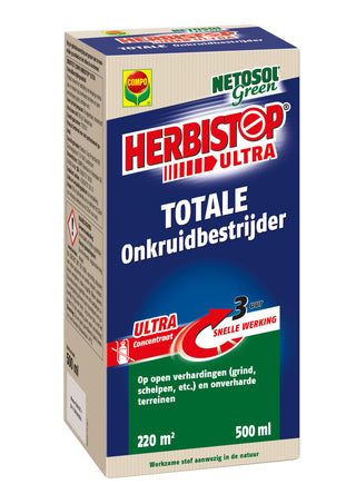 COMPO NETOSOL Green HERBISTOP Ultra All Surfaces 220M² - 500ML