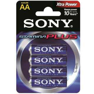 Sony Alkaline plus AA 4x Blister