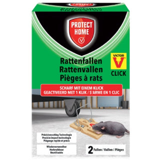 Protect Home Rattenval Kunststof - 2 stuks per verpakking