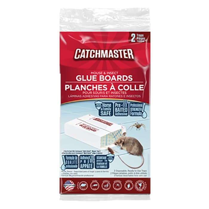 Catchmaster® Mouse Insect & Snake Glue Boards 2 per pack