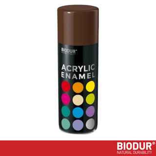 BIODUR - Universal Acrylic Enamel Paint - Aerosol Spray Can - High Gloss - 400 ml - UV and Weather Resistant - Quick-Dry Spray Paint - Indoor/Outdoor