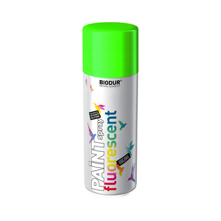 BIODUR Fluorescerende Neon Acryl Spuitverf - 400ml - Hoge Dekkracht - Sneldrogend - Weerbestendig - Multi-Oppervlak Binnen & Buiten