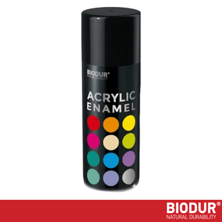 BIODUR - Universal Acrylic Enamel Paint - Aerosol Spray Can - High Gloss - 400 ml - UV and Weather Resistant - Quick-Dry Spray Paint - Indoor/Outdoor