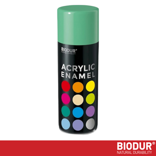 BIODUR - Universal Acrylic Enamel Paint - Aerosol Spray Can - High Gloss - 400 ml - UV and Weather Resistant - Quick-Dry Spray Paint - Indoor/Outdoor