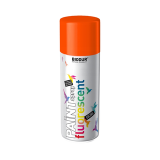 BIODUR Fluorescerende Neon Acryl Spuitverf - 400ml - Hoge Dekkracht - Sneldrogend - Weerbestendig - Multi-Oppervlak Binnen & Buiten