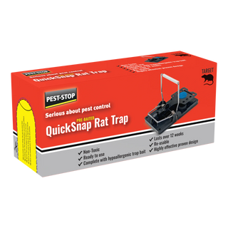 Pest Stop Pre-Baited Quick-Snap Rat Trap - 1pc