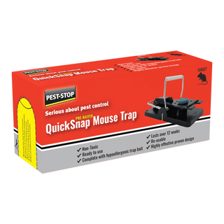 Pest Stop Pre-Baited Quick-Snap Mouse Trap - 1pc