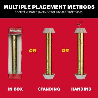 Catchmaster® Gold Gold Stick ™ fly catcher - with attractant for multiple baits