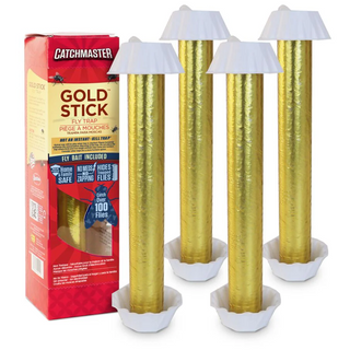 Catchmaster® Gold Gold Stick™ Fliegenfänger - mit Lockstoff für mehrere Köder