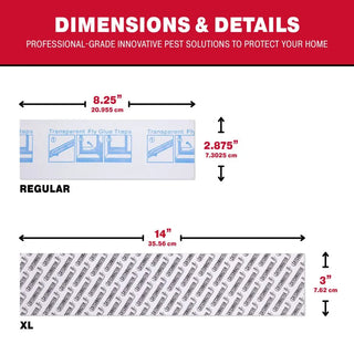 Catchmaster® vliegenval met helder raam, 4 stuks per verpakking