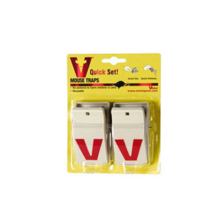 Victor Quick-Set Mouse Trap 2 per pack