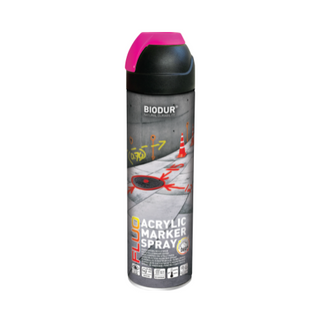 BIODUR - Acrylic Marker Spray for Construction - 500 ml