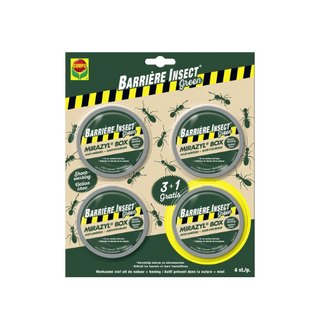 COMPO Barriére Insect Green Mirazyl Box Anti Mieren 4 per verpakking