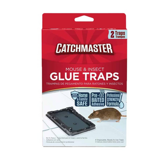 Catchmaster® Mouse Size Glue Traps 2 per pack