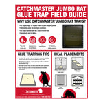 Catchmaster® Rat Glue Tray 2 pack