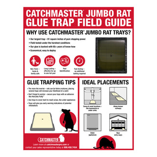 Catchmaster® Rattenlijmbak 2 stuks