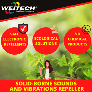 Weitech Rats & Mice Repeller (Solid - Borne Sounds And Vibrations)