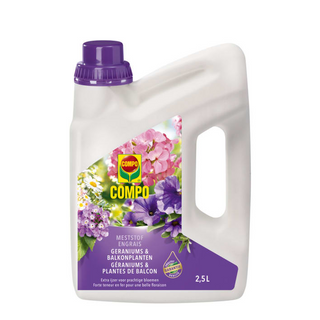 COMPO VLOEIBARE MESTSTOF GERANIUMS & BALKONPLANTEN 2.5L