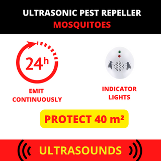 Weitech Fly Repeller Ultrasonic 40m²