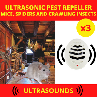 Weitech Pest Repeller Ultrasonic 45 m2 - 3pack