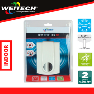 Weitech - Ultrasonic Pest Repeller 60sqm