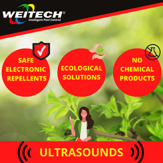 Weitech - Ultrasonic Pest Repeller 60sqm