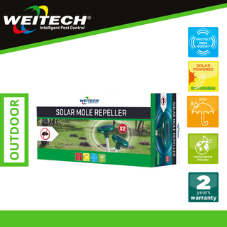 Weitech Solar Mole Repeller - 400m2 - 2 per pack