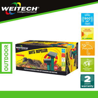 Weitech Solar-Vibrations-Ameisenabwehr