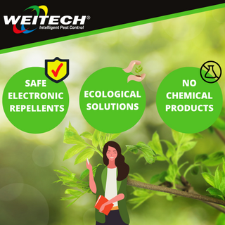 Weitech Solar-Vibrations-Ameisenabwehr