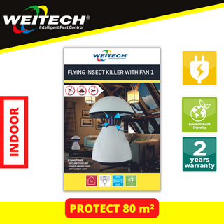 Weitech insectenverdelger met ventilator 1