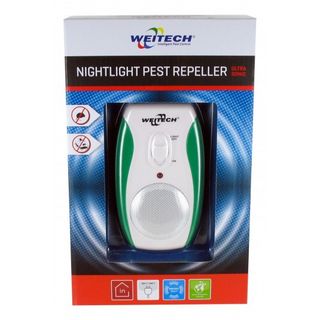 Weitech Nightlight Pest Repeller Ultrasonic 90 m2