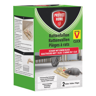 Protect Home Rattenval Kunststof - 2 stuks per verpakking