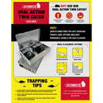 Catchmaster Dual Action Twin Catch