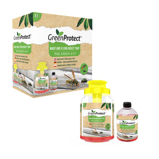 Green Protect Wasp and Flying Insect Trap + including refill