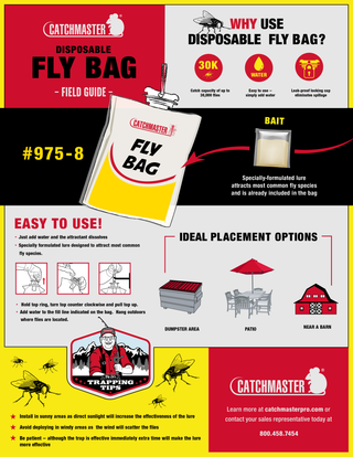 Catchmaster® Disposable Fly Bag Trap