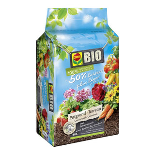 COMPO Bio Universal Potting Soil approx. 50% Lighter 40L - 2 pcs