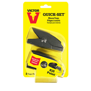 Victor® Quickset Mouse Trap 2 per pack