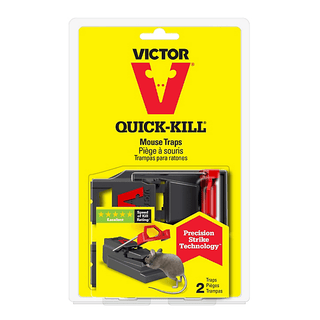 Victor® Quick Kill Mouse Trap 2 per pack