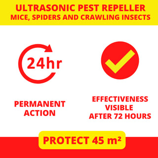 Weitech Pest Repeller Ultrasonic 45 m2