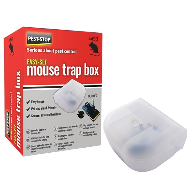 Pest-Stop Easy Set Mouse Trap Box