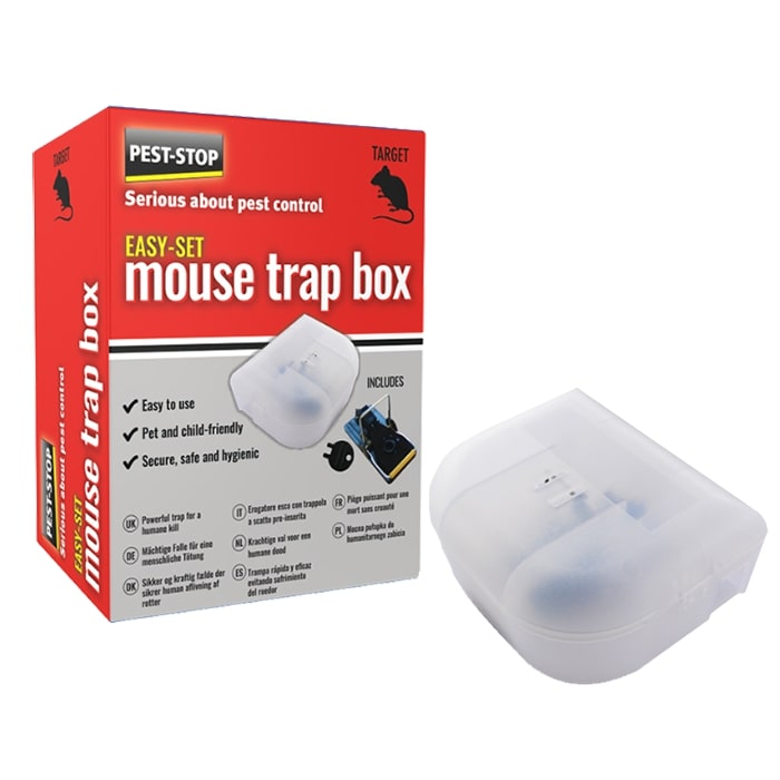 Pest-Stop Easy Set Mouse Trap Box