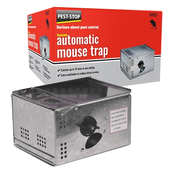 Pest-Stop Automatic Metal Mouse Trap