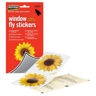 Pest-Stop Window Fly Stickers 4 per pack