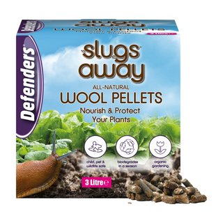 Defenders Slugs Away® Wool Pellets 3L Natural, Poison Free Slug Deterrent